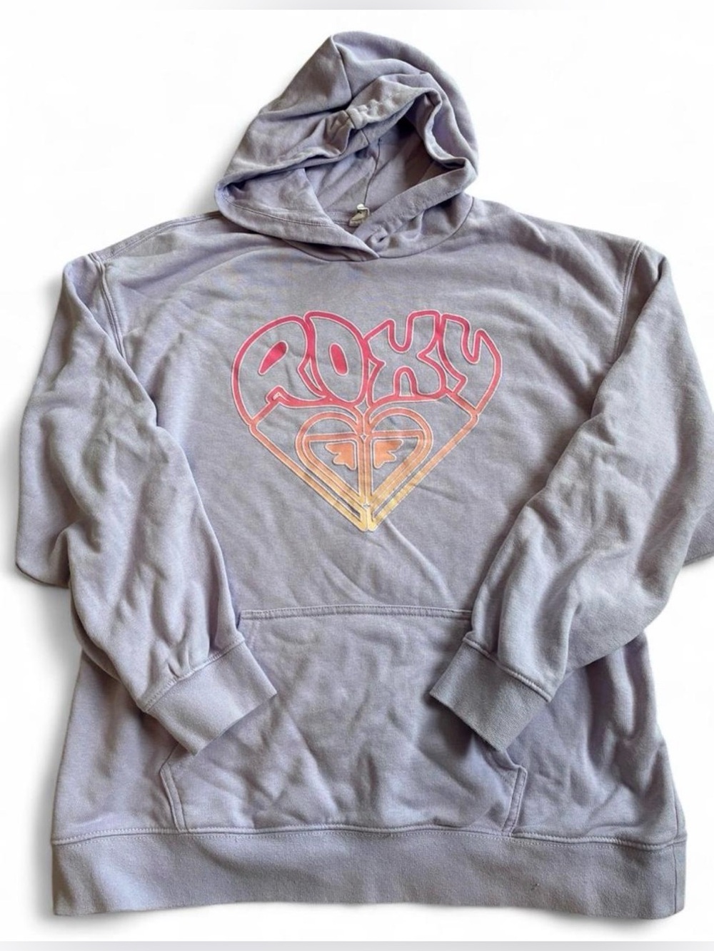 Lavender Roxy surf Hoodie girls xl